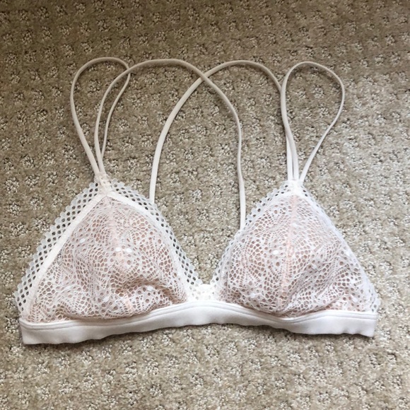 Victoria's Secret Other - NWOT VS Cream Lace Bralette